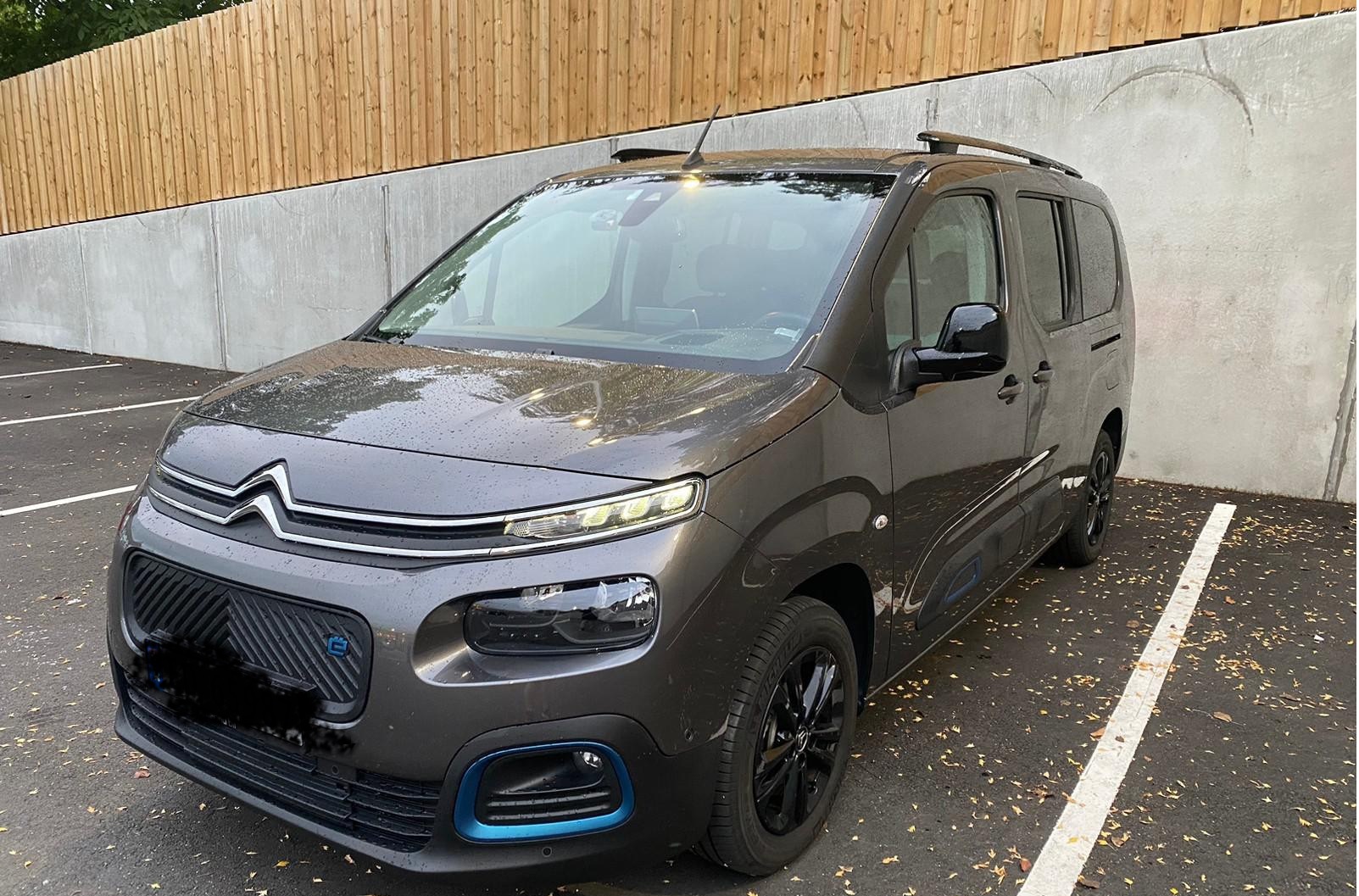Citroën ë-Berlingo XL 7 places – Électrique 136 ch Autonomie (WLTP): 265 km
